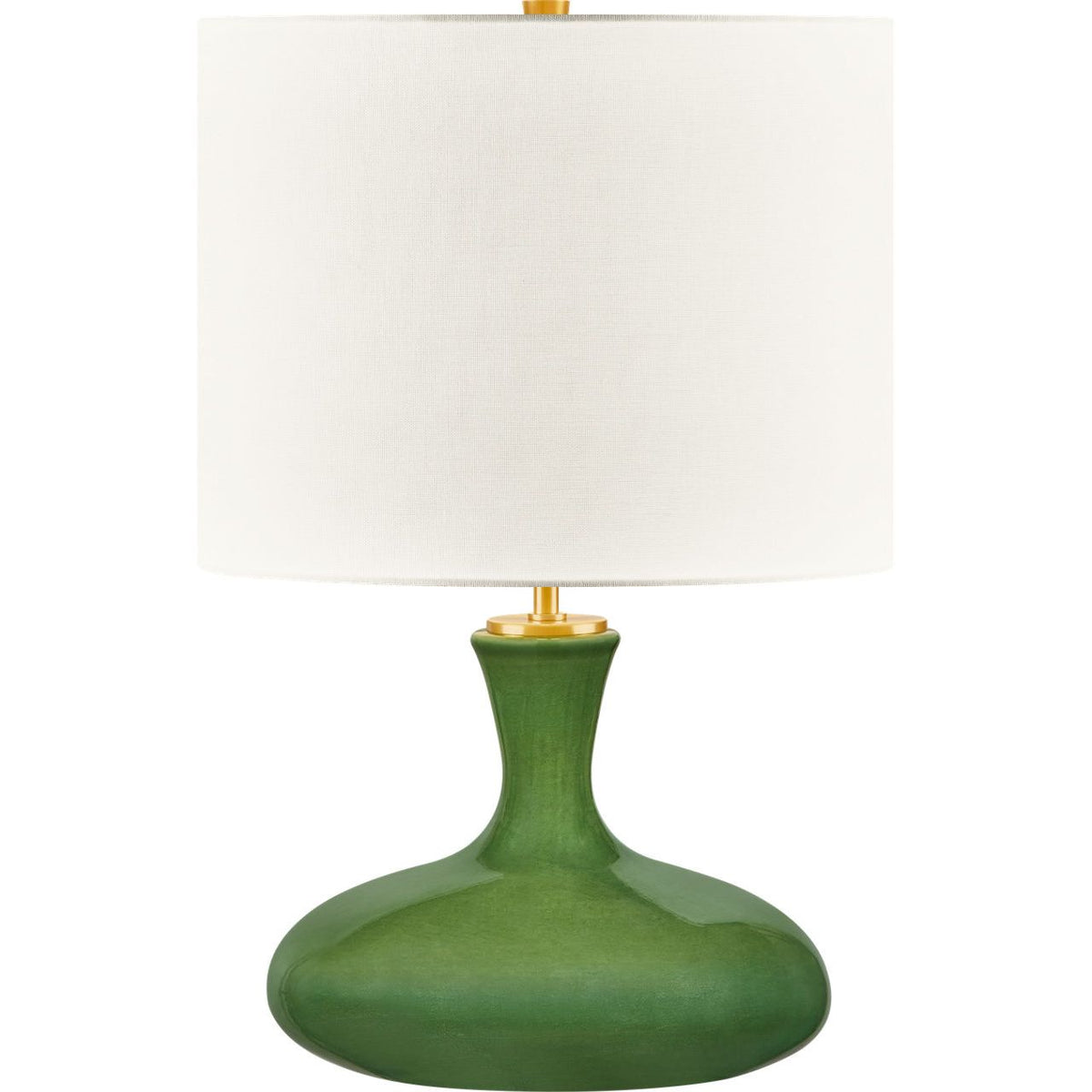 Collection Studio Visual Comfort KST1251GG Ambre Lampe de table en vert