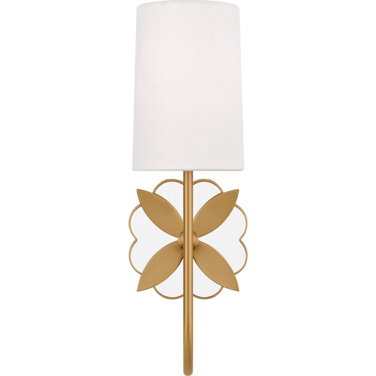 Visual Comfort Studio Collection KSW1181BBS Spencer Sconce in Burnished Brass