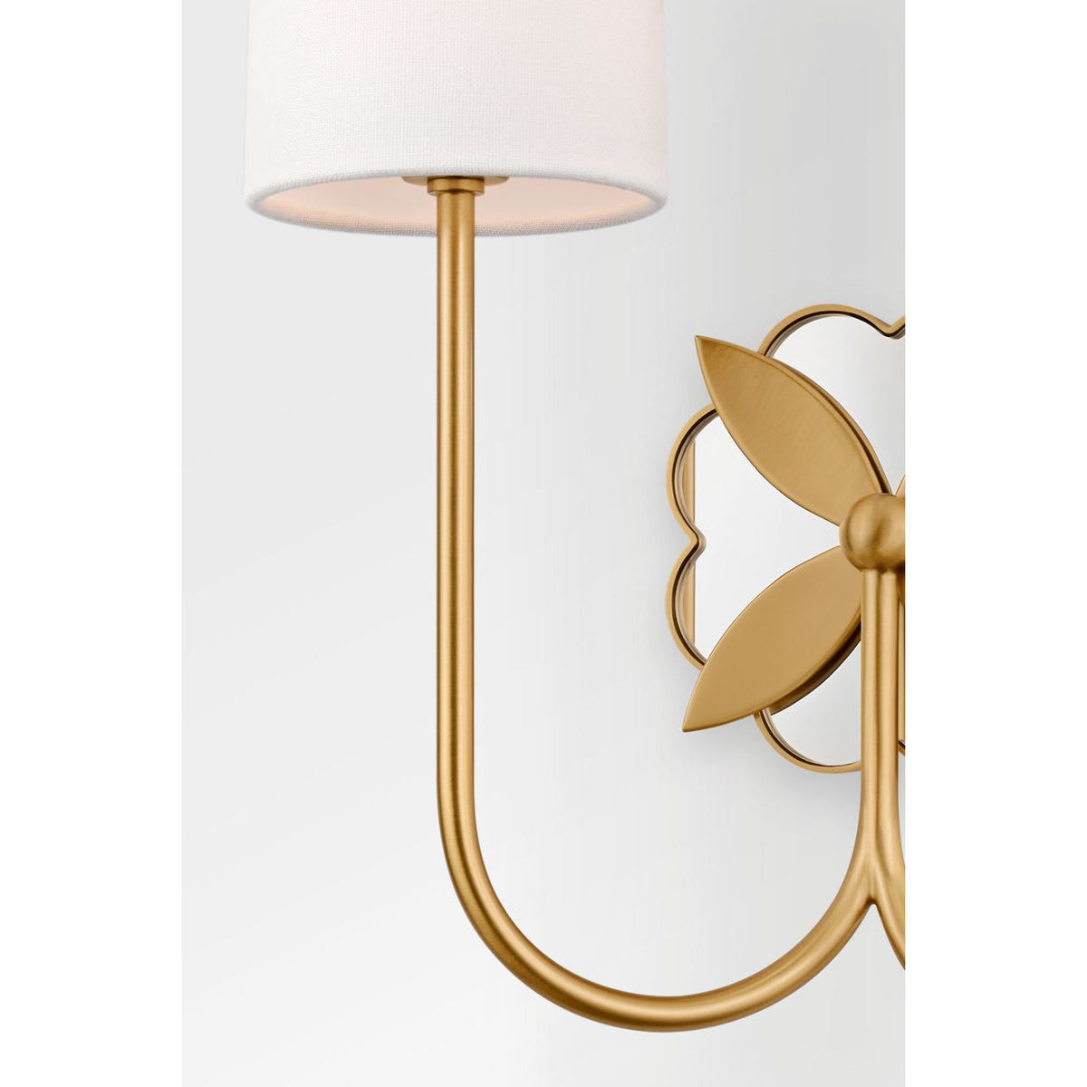 Applique double Spencer de la collection Visual Comfort Studio KSW1192BBS en laiton bruni
