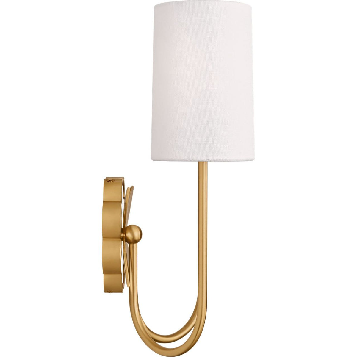 Applique double Spencer de la collection Visual Comfort Studio KSW1192BBS en laiton bruni