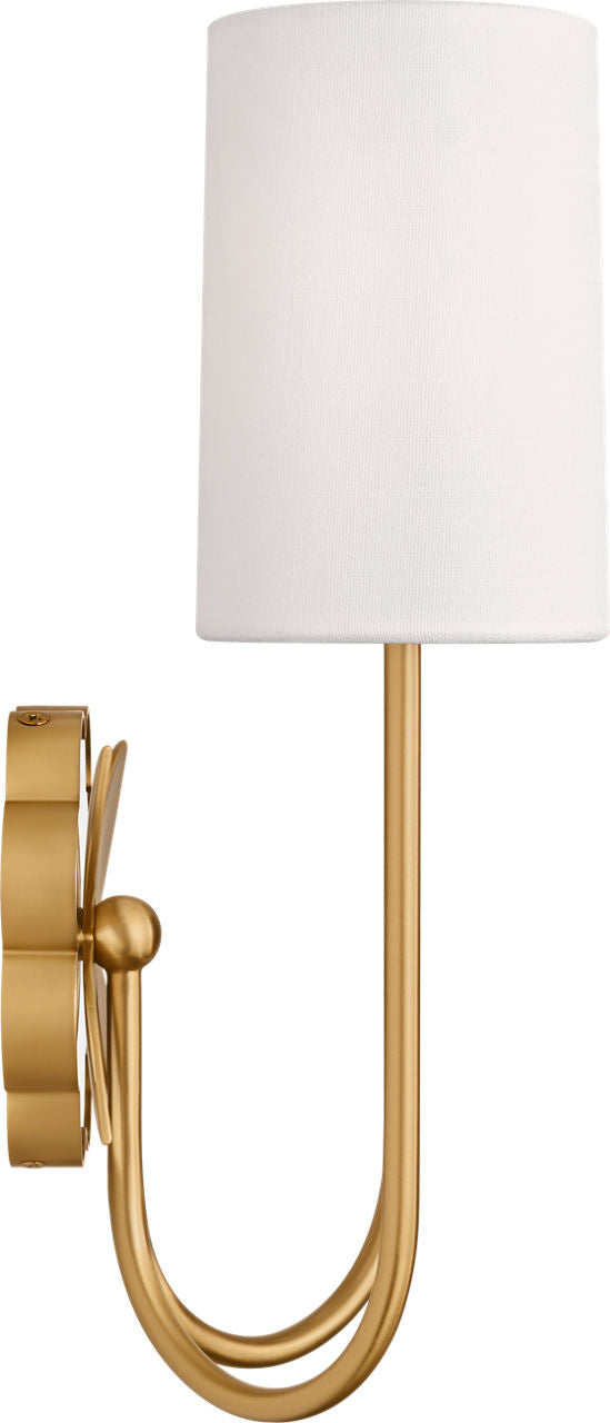 Visual Comfort Studio Collection KSW1192BBS Spencer Double Sconce in Burnished Brass