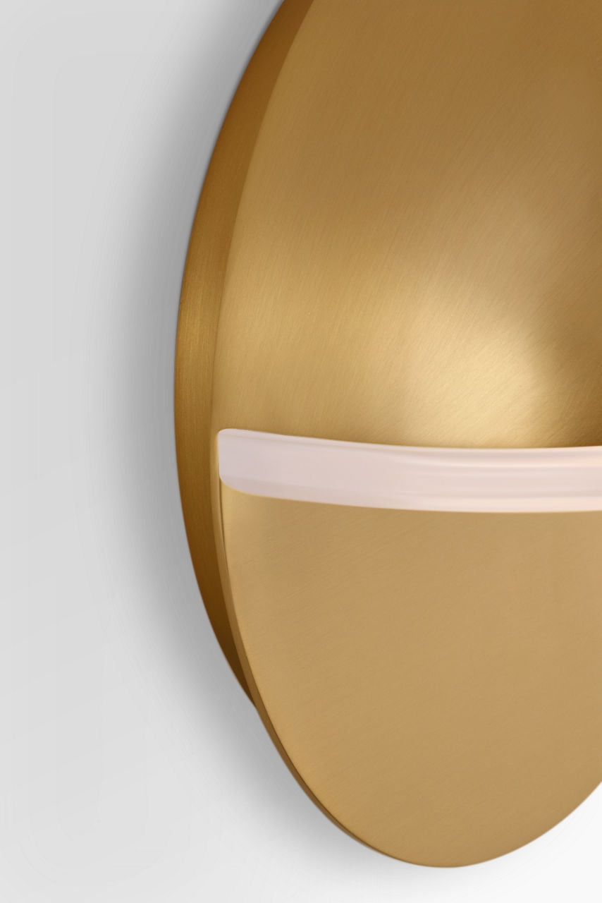 Visual Comfort Studio Collection KSW1211BBS Axel Sconce in Burnished Brass
