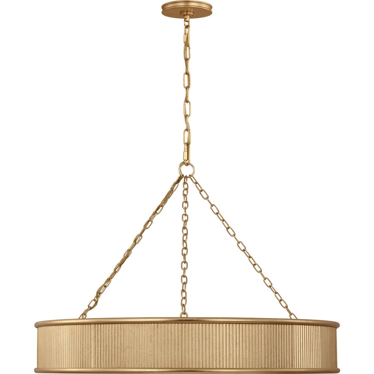 Visual Comfort Studio Collection PCC1008GD Ritz Chandelier in Gild