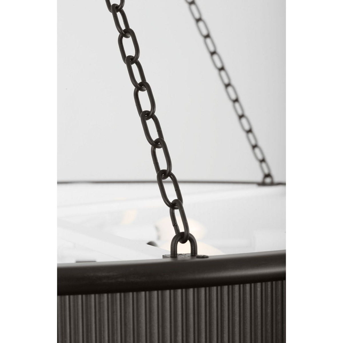 Visual Comfort Studio Collection PCC10110AI Ritz Chandelier in Aged Iron