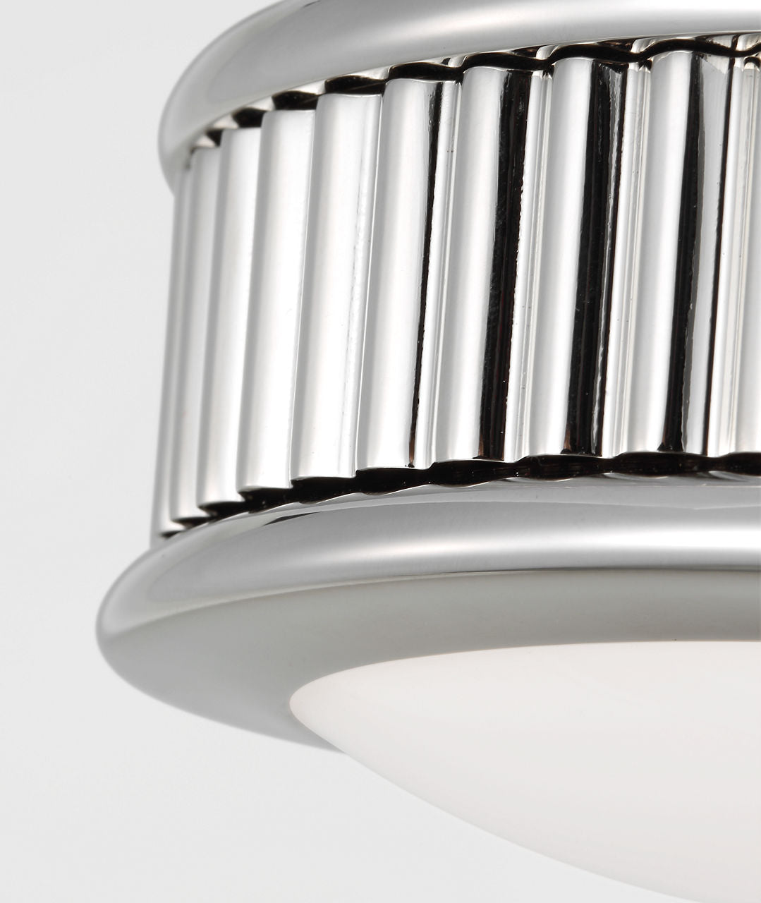 Collection Studio de confort visuel PCF1001PN Ritz Plafonnier en nickel poli