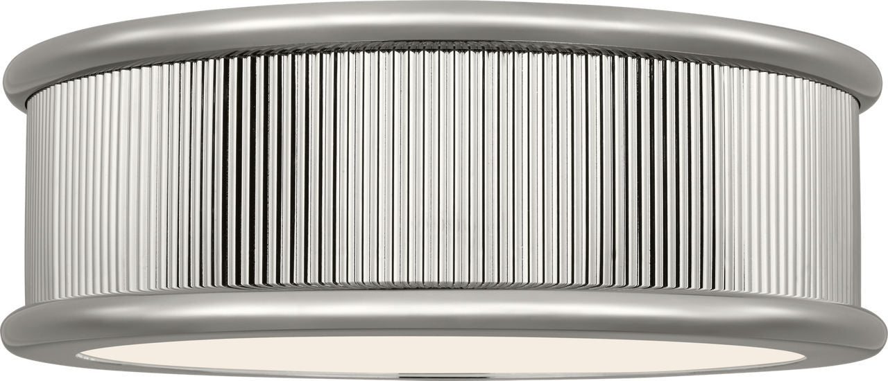 Visual Comfort Studio Collection PCF1025PN Ritz Large Flush Mount in Polished Nickel