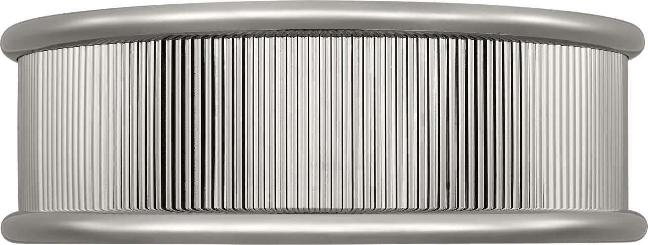 Visual Comfort Studio Collection PCF1025PN Ritz Large Flush Mount in Polished Nickel