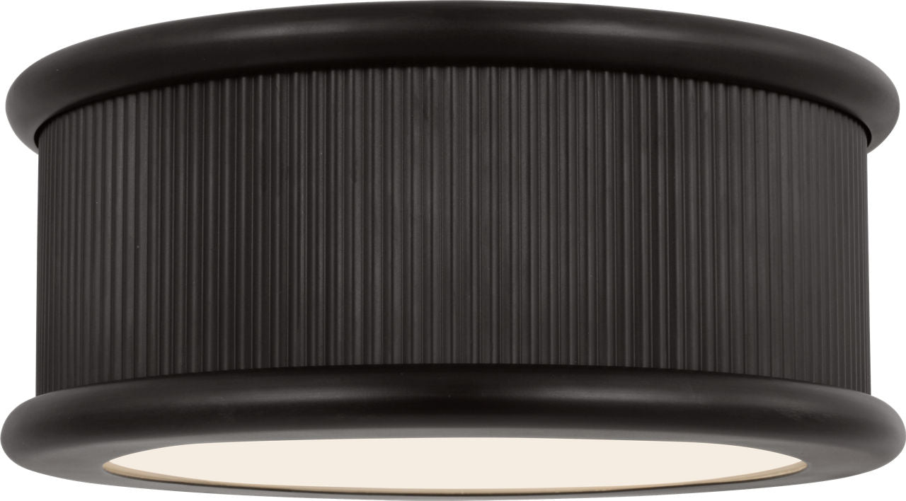Visual Comfort Studio Collection PCF1033AI Ritz Large Flush Mount in Aged Iron