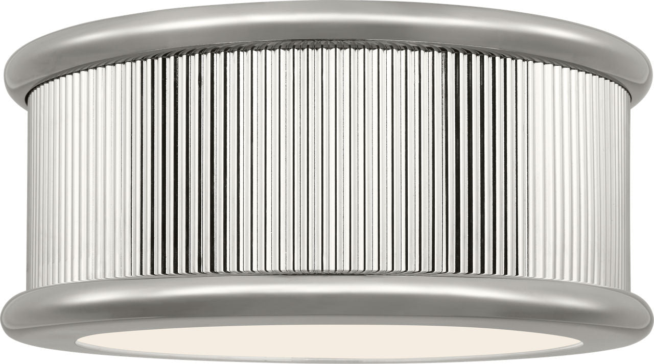 Visual Comfort Studio Collection PCF1033PN Ritz Large Flush Mount in Polished Nickel