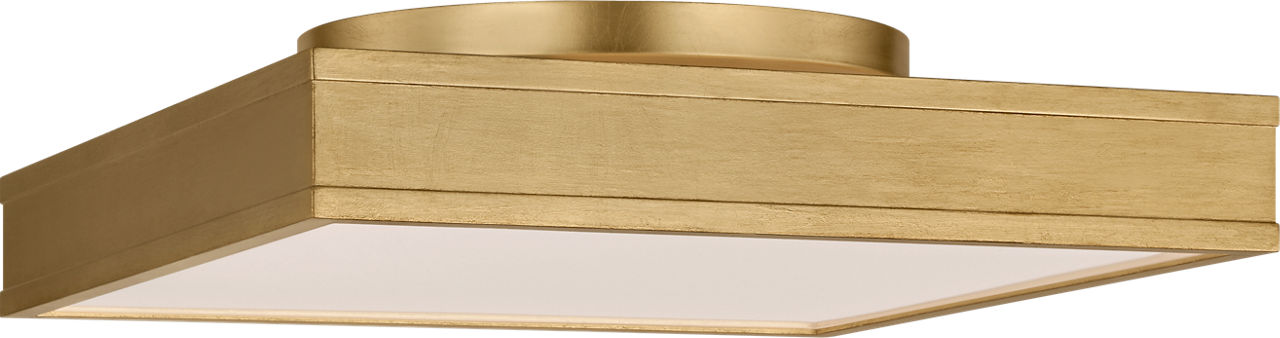 Visual Comfort Studio Collection PCF1061GD Dupont Square Semi-Flush Mount in Gild