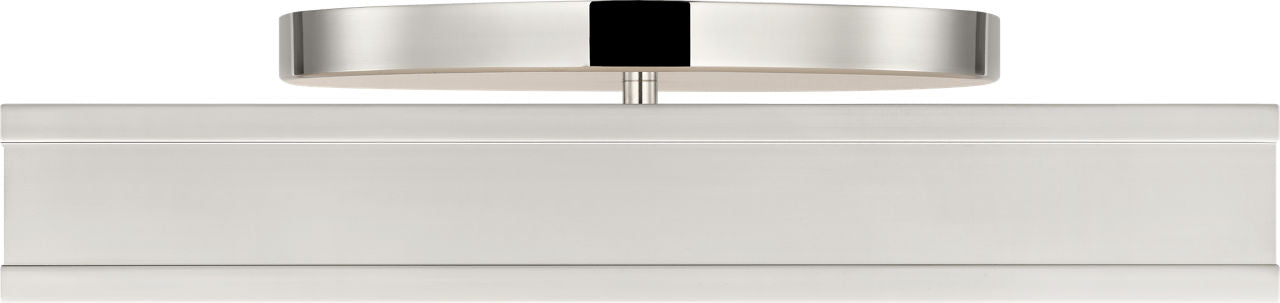 Visual Comfort Studio Collection PCF1061PN Dupont Square Semi-Flush Mount in Polished Nickel
