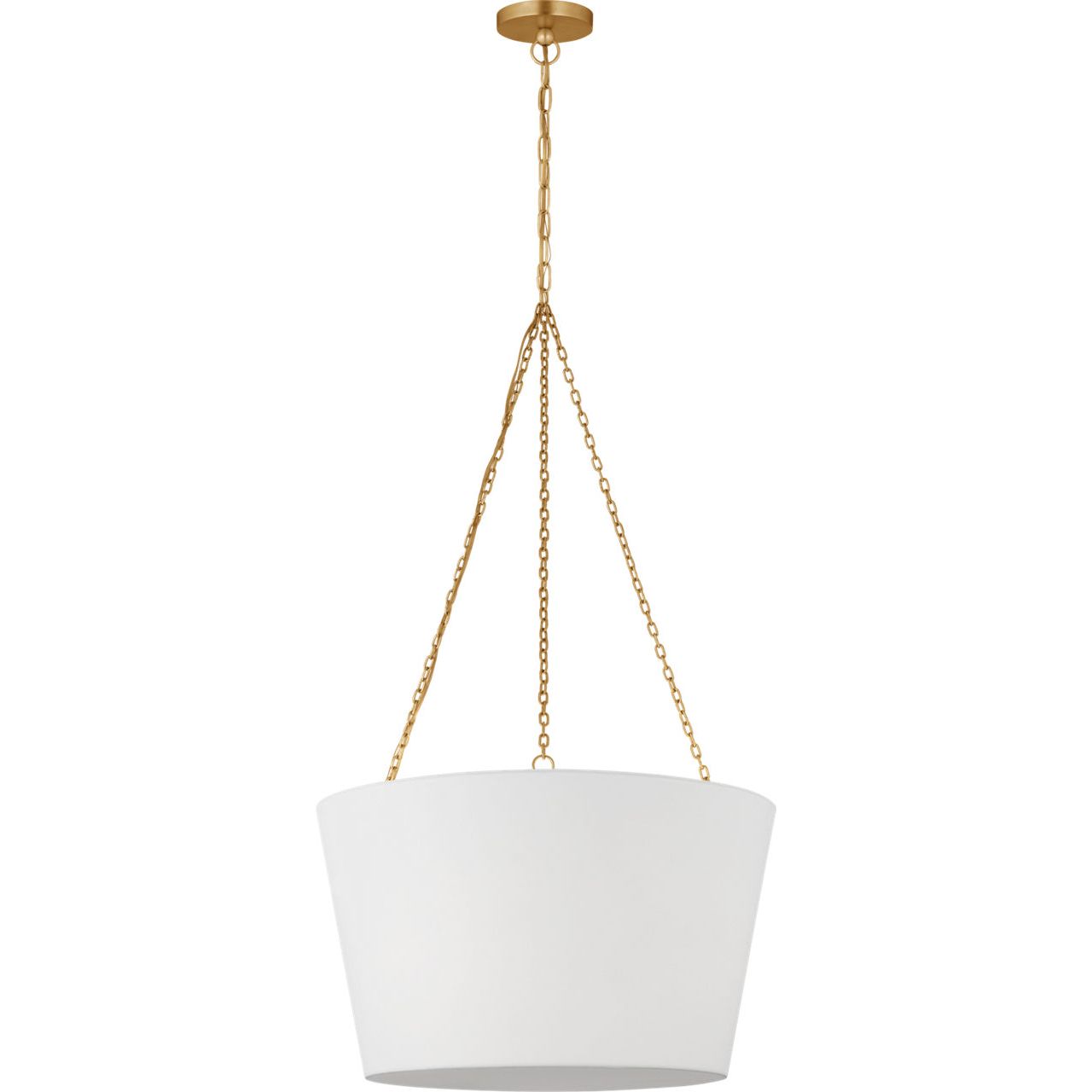 Collection Visual Comfort Studio PCP1033GD Store suspendu Hervé couleur or