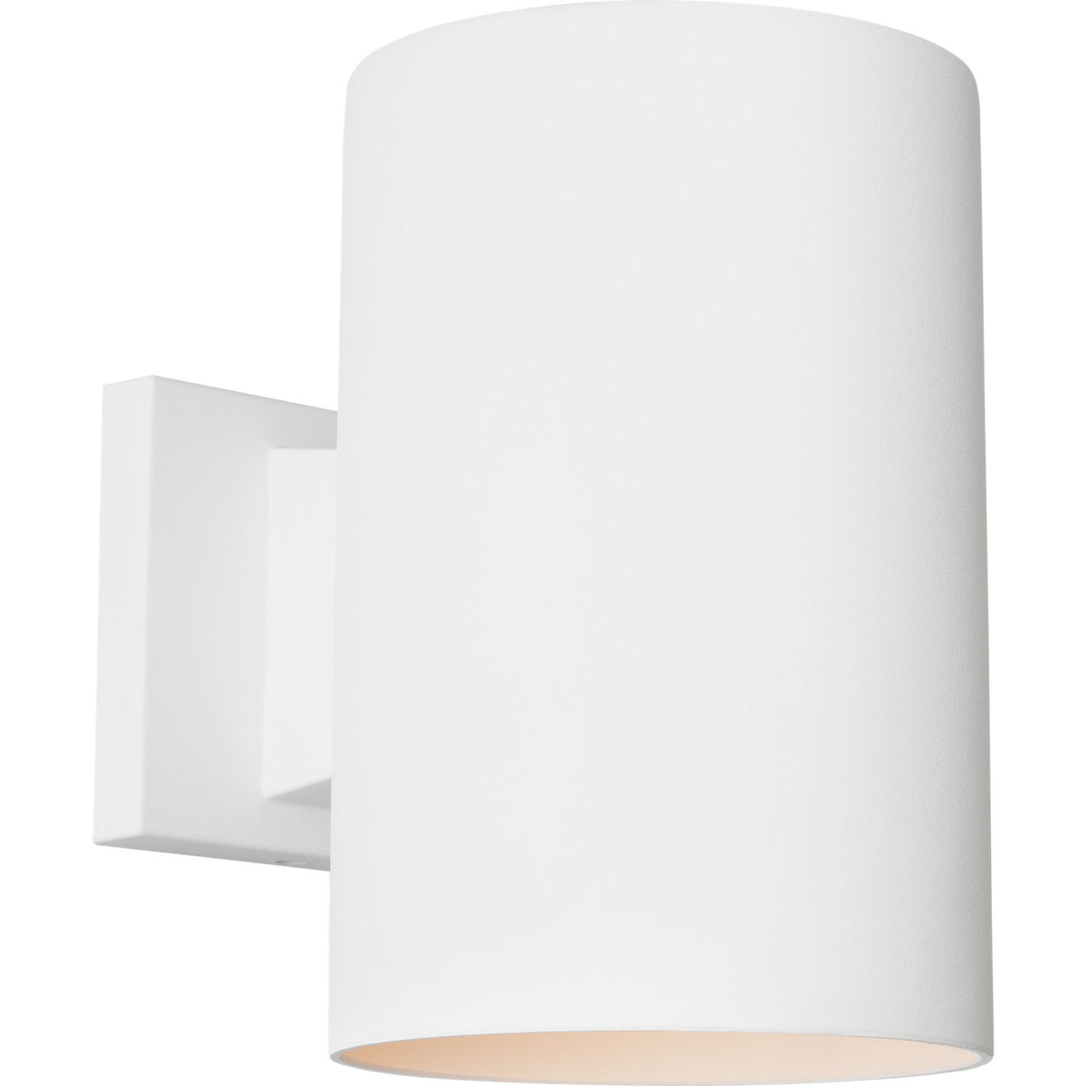 Visual Comfort Studio Collection SLO1161OTWE Cylinder StoneStrong Down Wall Lantern