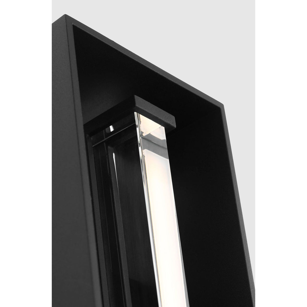 Visual Comfort Studio Collection SLO1341TXB Abner Lantern in Textured Black