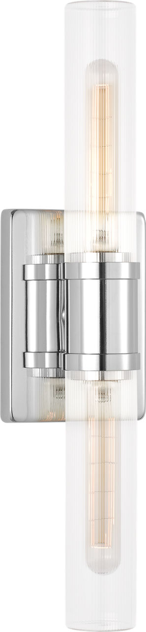 Visual Comfort Studio Collection 4565002CF-05 Keaton Bath Vanity in Chrome