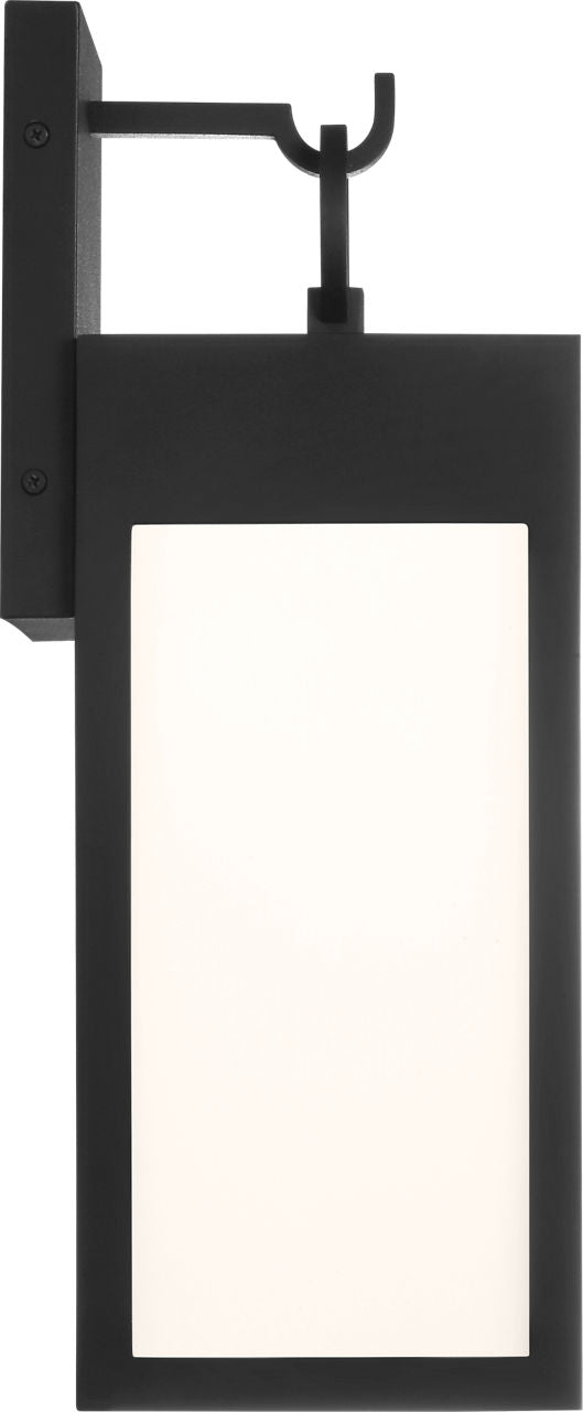 Visual Comfort Studio Collection SLO1371TXB Sesha Outdoor Lantern in Textured Black