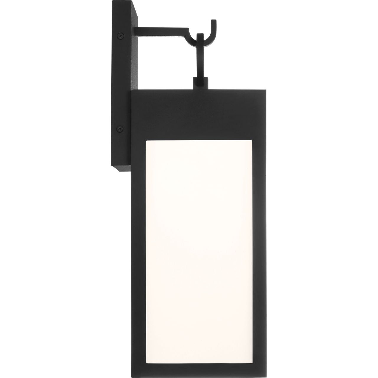 Visual Comfort Studio Collection SLO1371TXB Sesha Outdoor Lantern in Textured Black