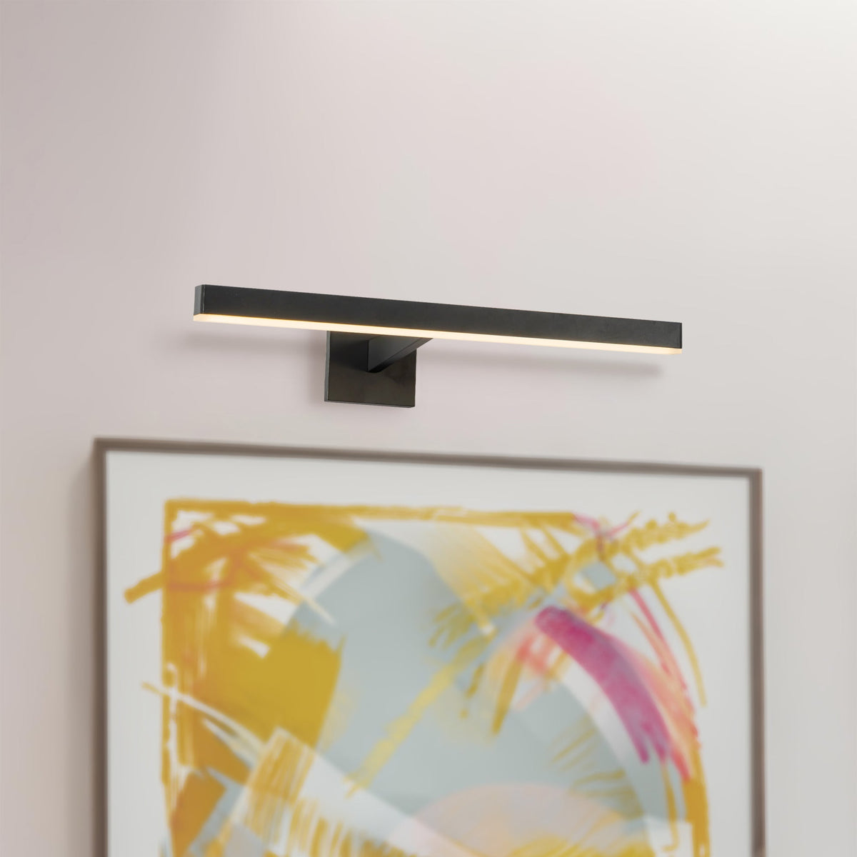 Applique murale LED pour tableau Kuzco Lighting PL10323-BK Vega, noire