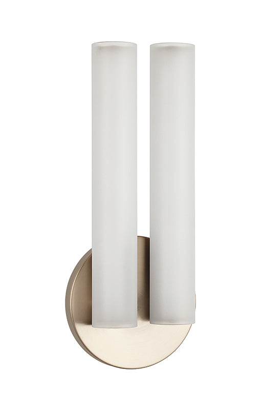 Matteo Lighting W32230CGFR Axis LED Vanity in Champagne Gold