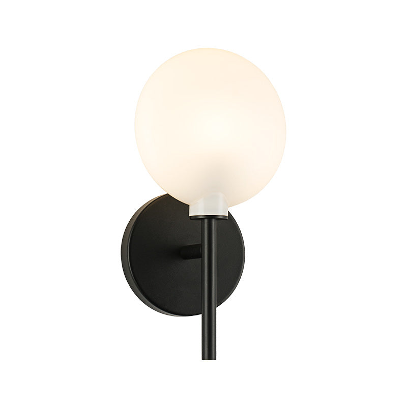 Matteo Lighting W33701MB Peony LED Wall Sconce in Matte Black
