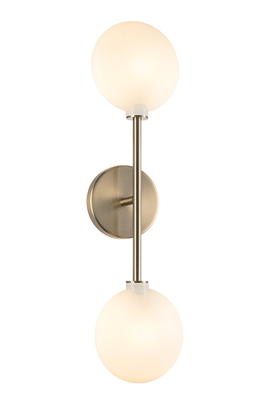 Matteo Lighting W33712CG Peony LED Vanity in Champagne Gold