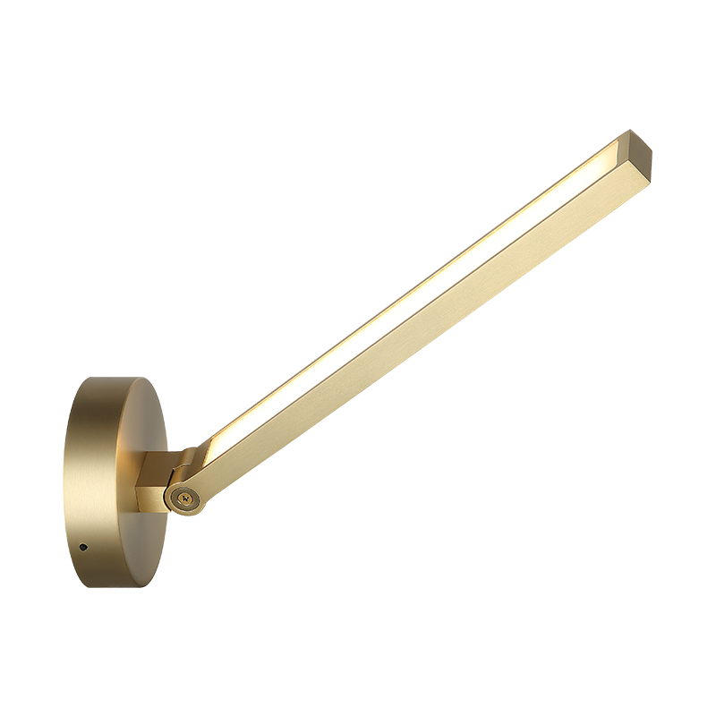 Matteo Lighting W39015BG Archie LED Vanity in Brushed Gold