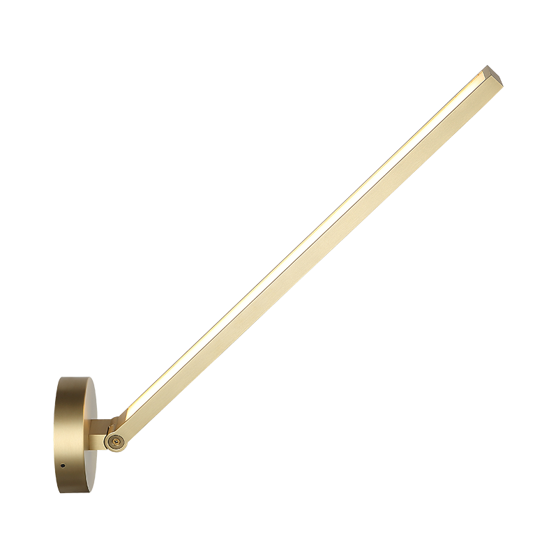 Matteo Lighting W39023BG Archie LED Vanity in Brushed Gold