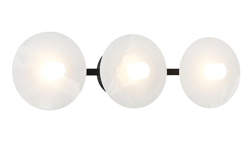 Matteo Lighting W42603MB Monument LED Vanity in Matte Black