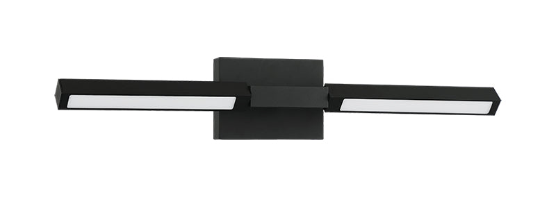 Matteo Lighting W43624MB Lineal LED Wall Sconce in Matte Black