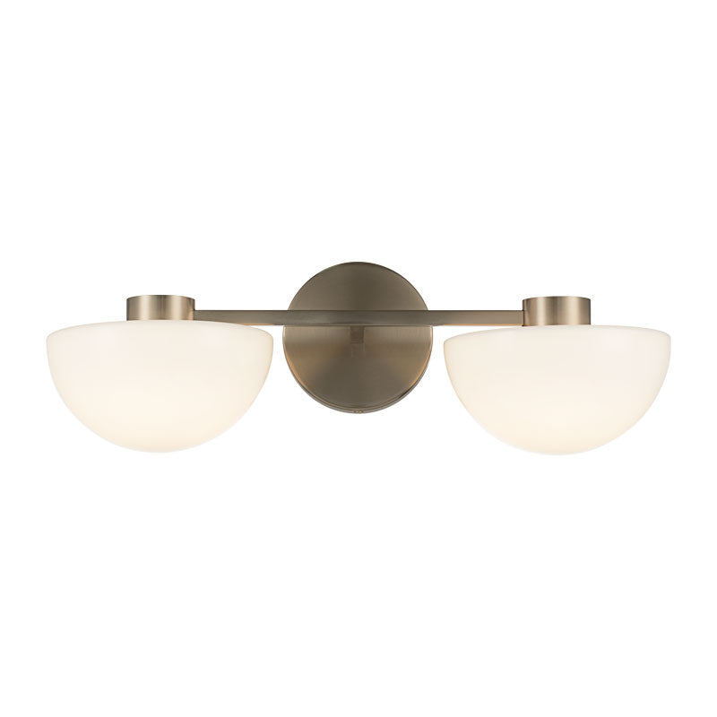 Matteo Lighting W43702CGOP Gardena LED Vanity in Champagne Gold