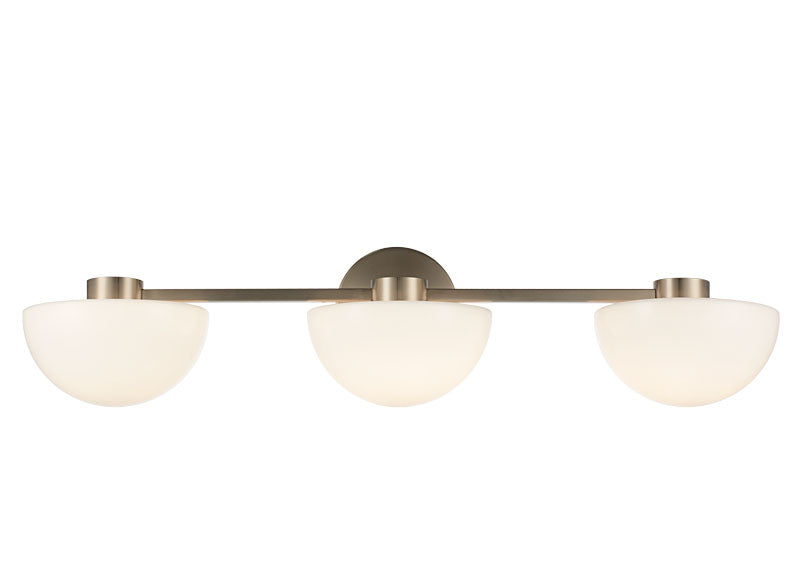 Matteo Lighting W43703CGOP Gardena LED Vanity in Champagne Gold