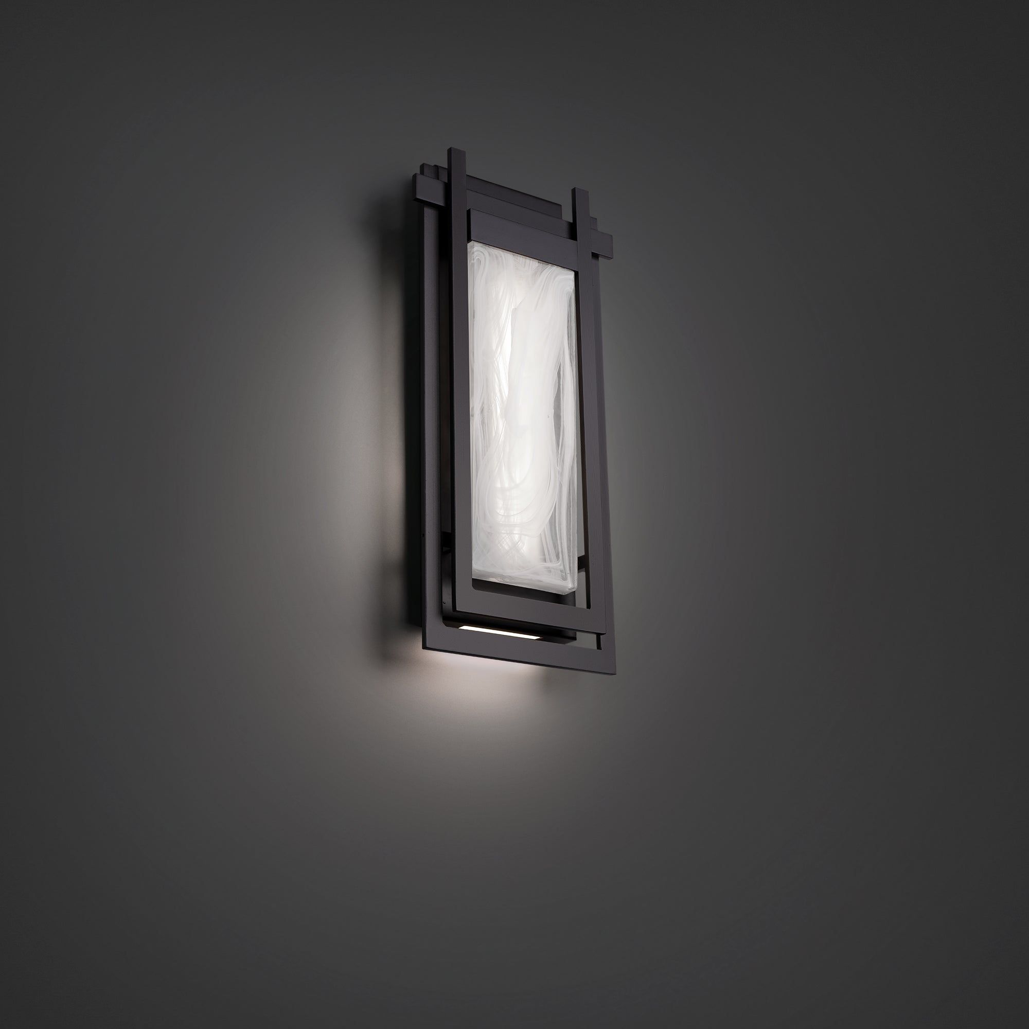 Modern Forms Canada - WS-W64322-BK - LED Outdoor Wall Sconce - Haze - Black