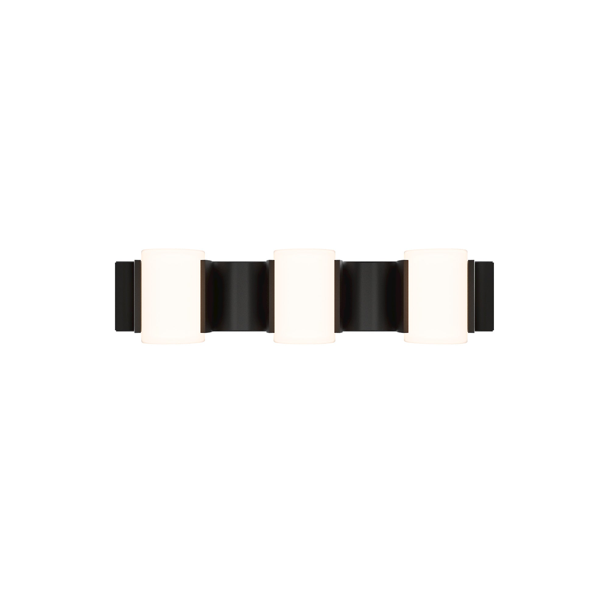 WAC Canada - WS114624-BK - Éclairage LED pour salle de bain - Ligne circulaire - Noir