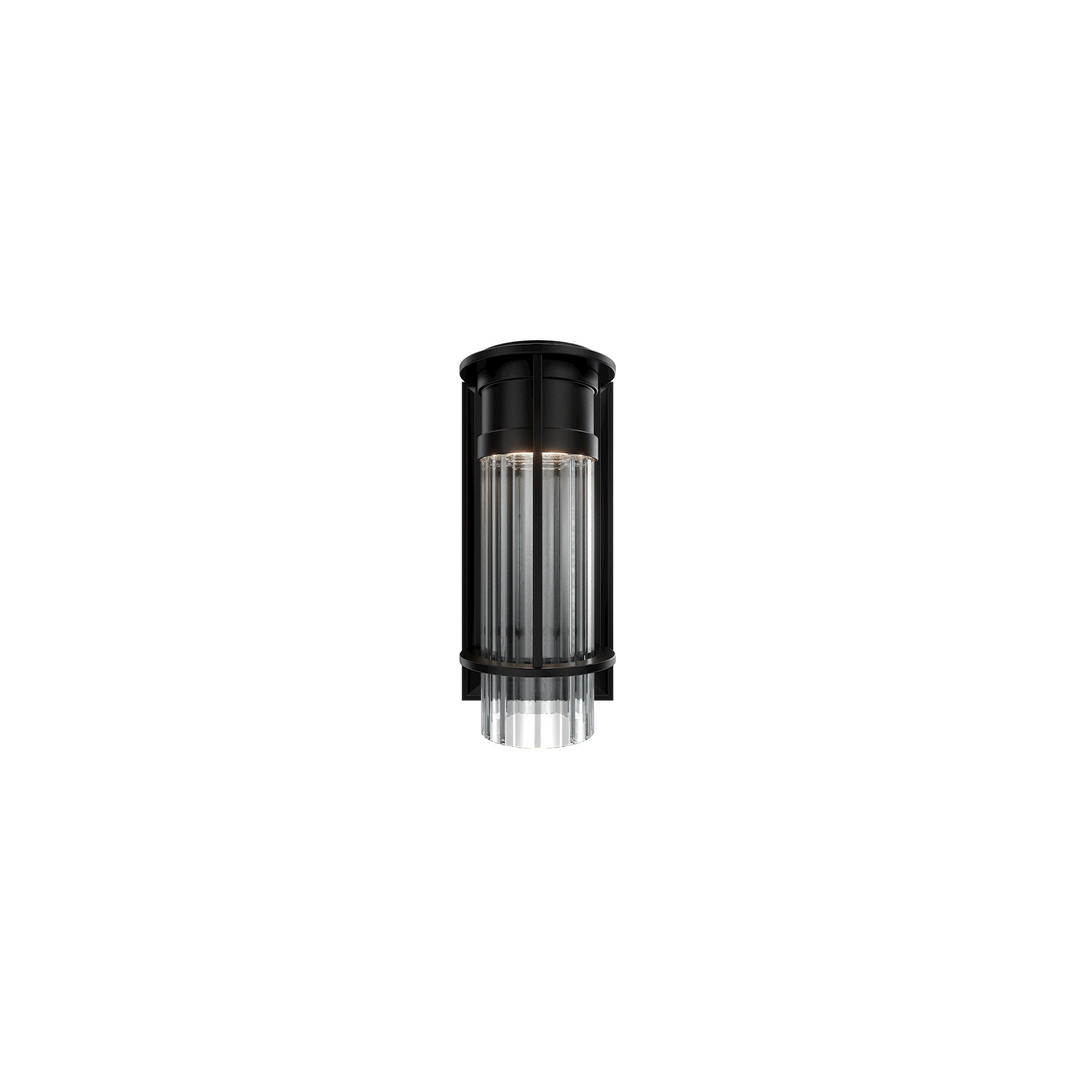 WAC Canada - WSW120610-BK - Luminaire extérieur à DEL Murale - En mer - Noir