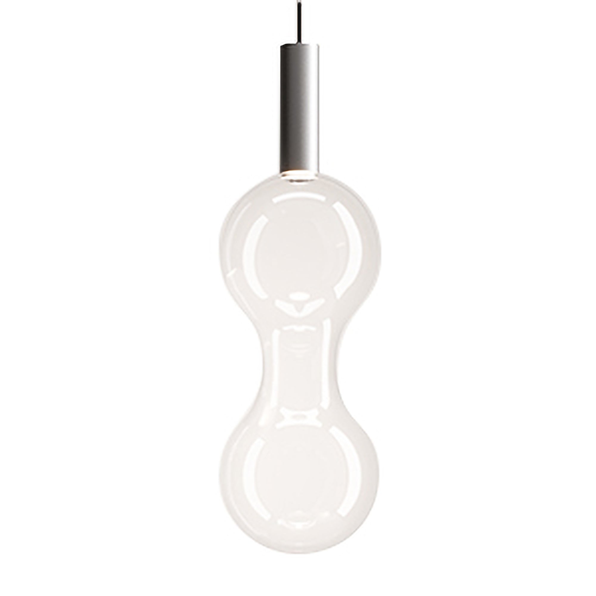 Zafferano America ZL-SFO-ALU\/CLR-27 Sfer'Otto Suspension 2700 K Transparent / Argent