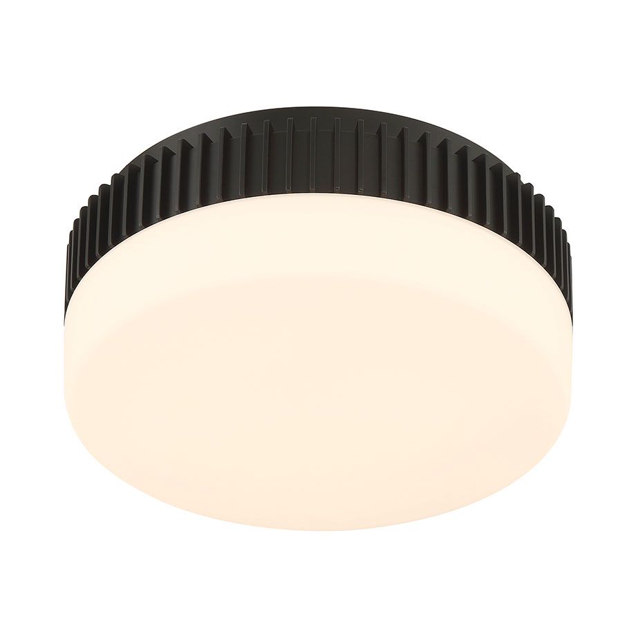 Eurofase 49913-029 Purgos LED Flush Mount in Matte Black