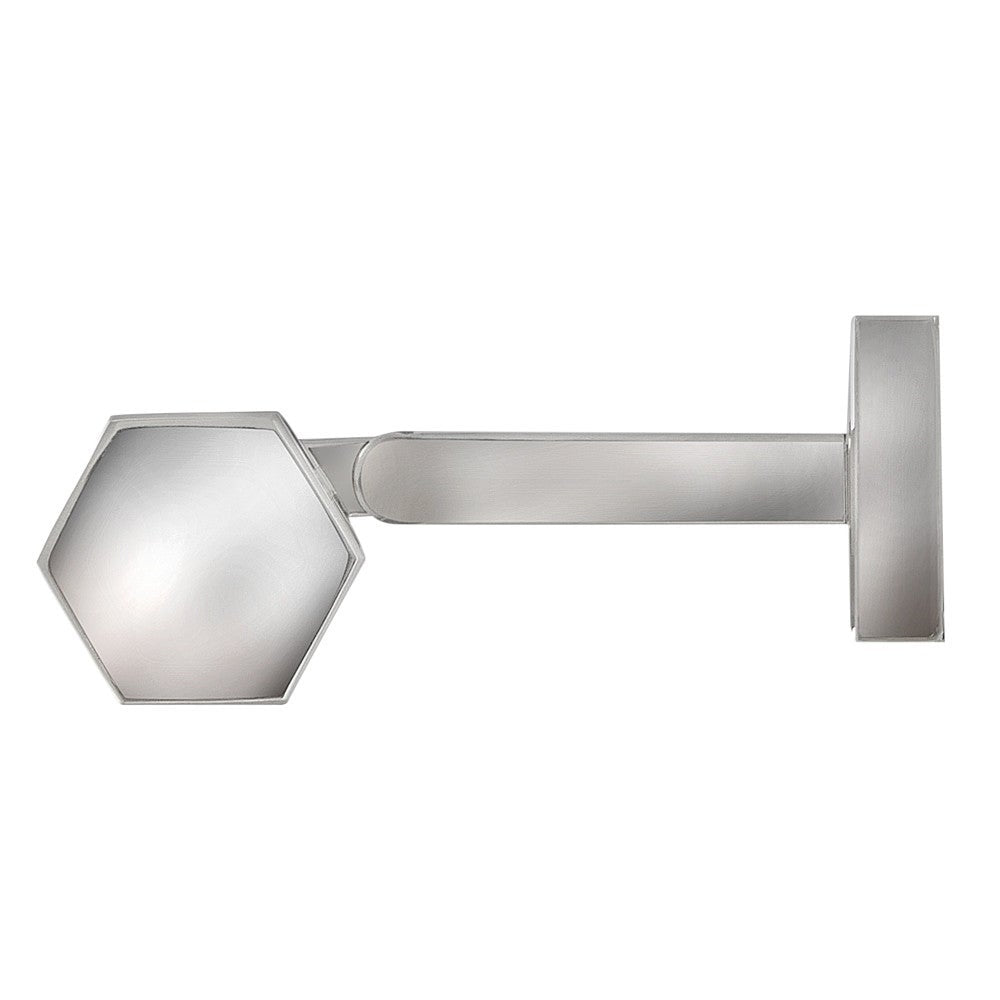 Applique murale LED Facet 46983PN de Hinkley Lighting, finition nickel poli