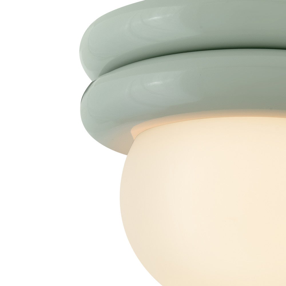 Lark 83291SF Noa Convertible Flush Mount in Seafoam