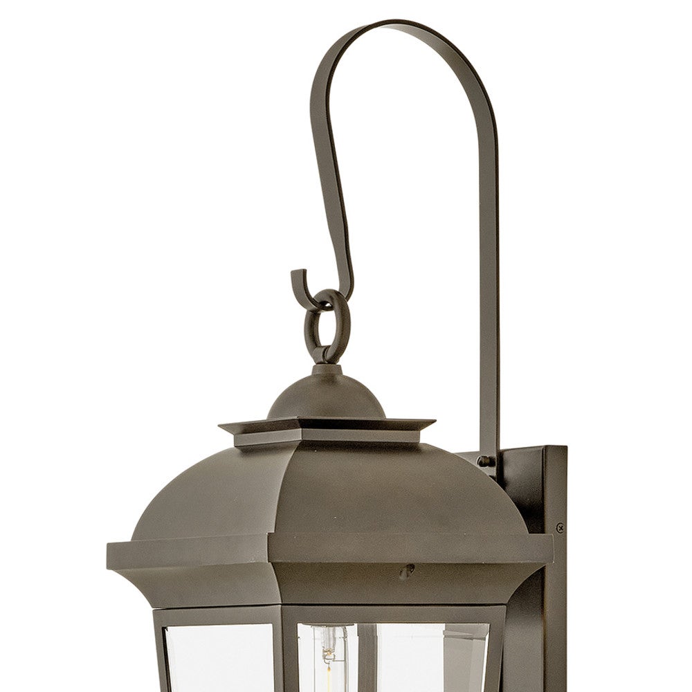 Lanterne murale Hawthorne 19694BLB de Hinkley Lighting, en laiton noirci