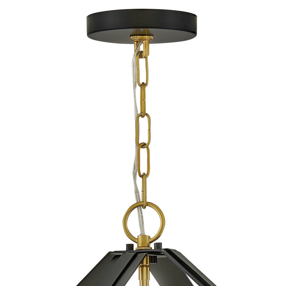 Lark 83644BK-LCB Sammi Pendant in Black