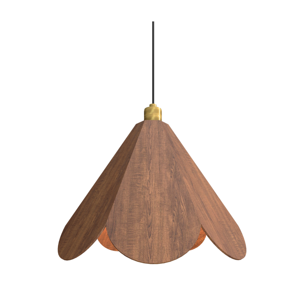 Accord Lighting 1656.06 Aura Accord Pendant in Imbuia