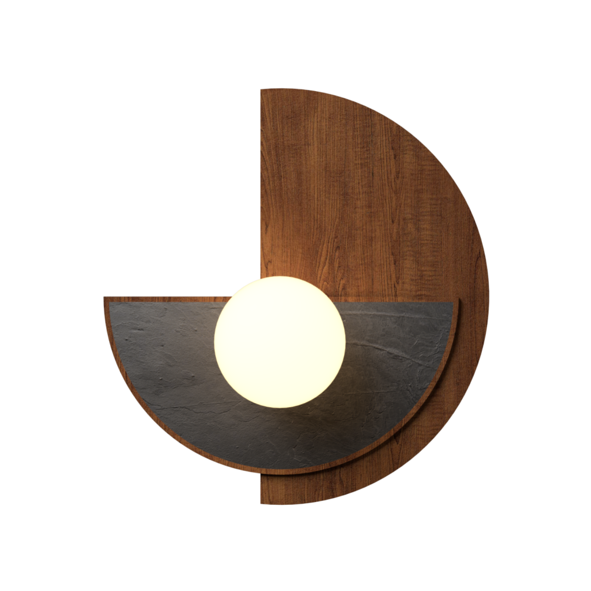 Accord Lighting 4257.06 Petra Accord Wall Lamp in Imbuia