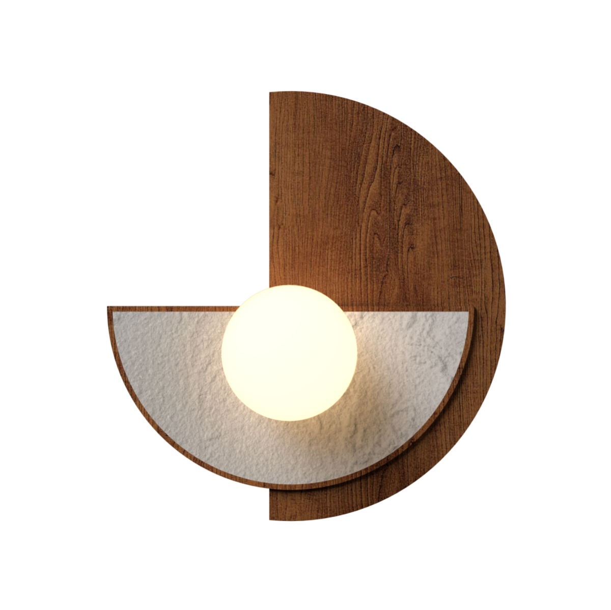 Accord Lighting 4256.06 Petra Accord Wall Lamp in Imbuia