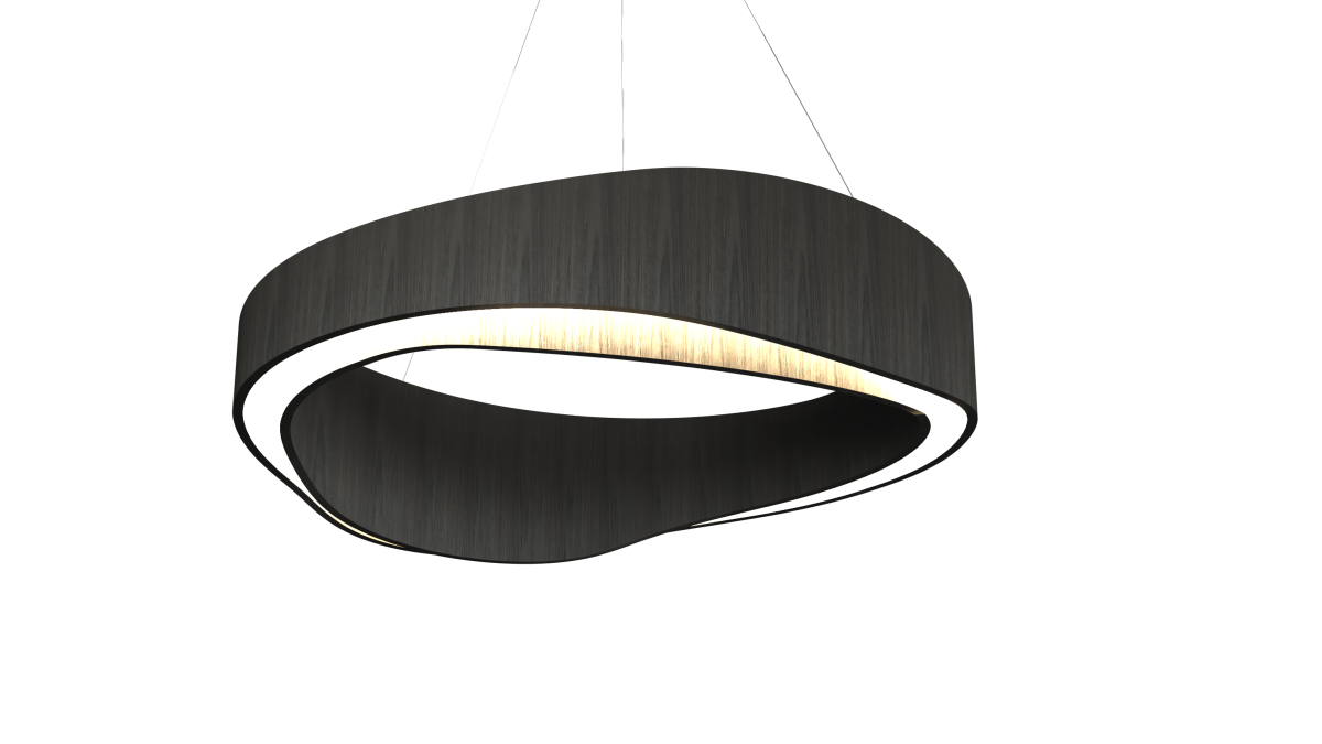 Accord Lighting 1467LED.44 Horizon Accord Suspension au charbon