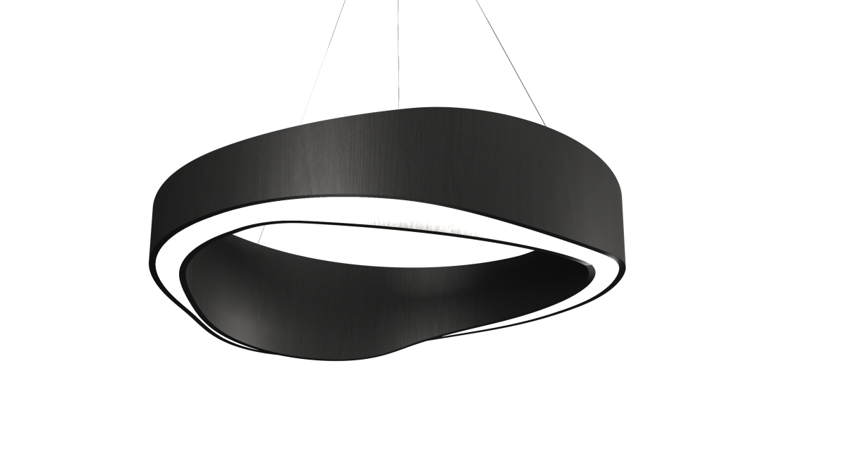 Accord Lighting 1467LED.50 Horizon Accord Suspension en gris bio