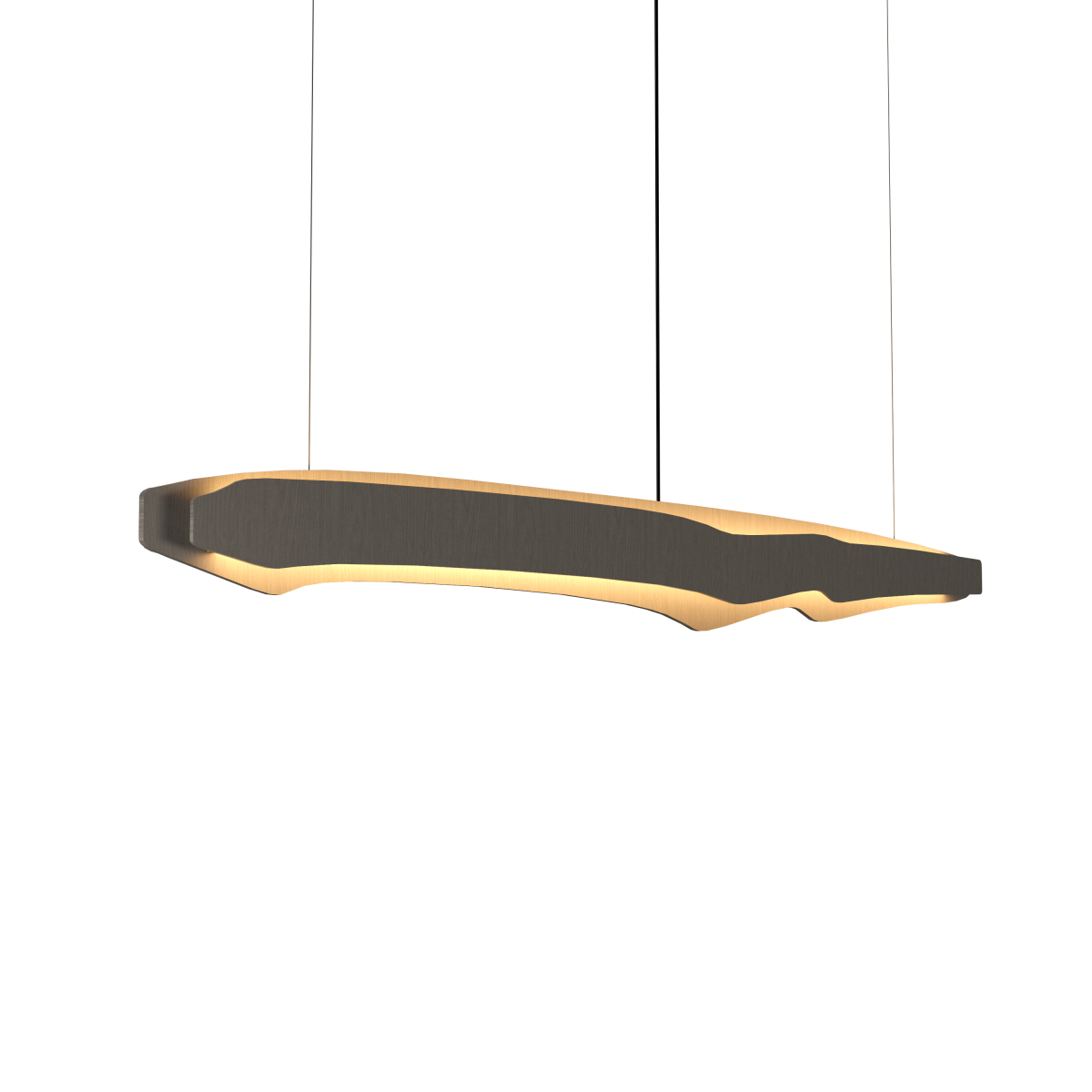 Accord Lighting 1470LED.50 Horizon Accord Suspension en gris organique