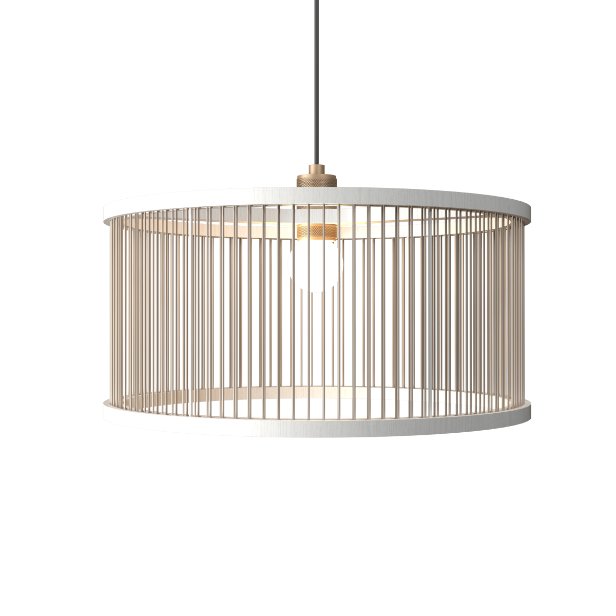 Accord Lighting 1537.47 Corda Accord Suspension en blanc biologique