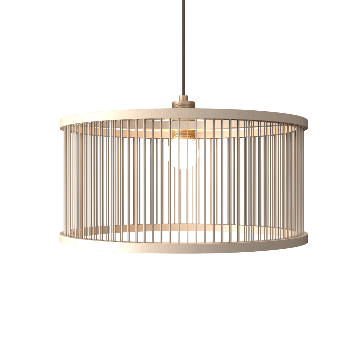 Accord Lighting 1537.48 Corda Accord Suspension dans un cappuccino bio