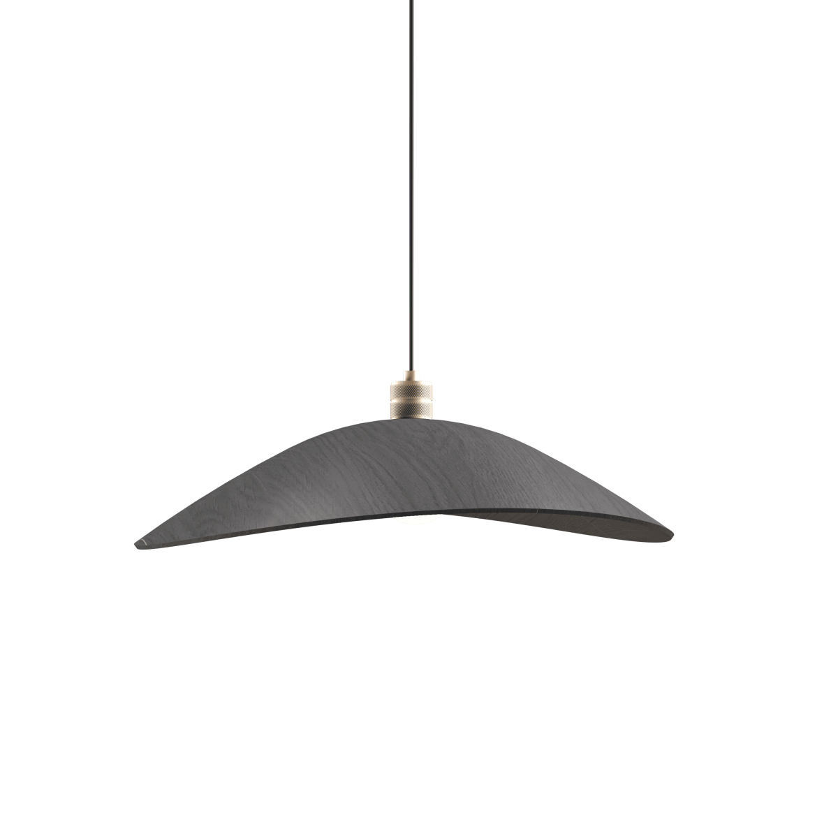Accord Lighting 1546.50 Oyster Accord Suspension en gris organique