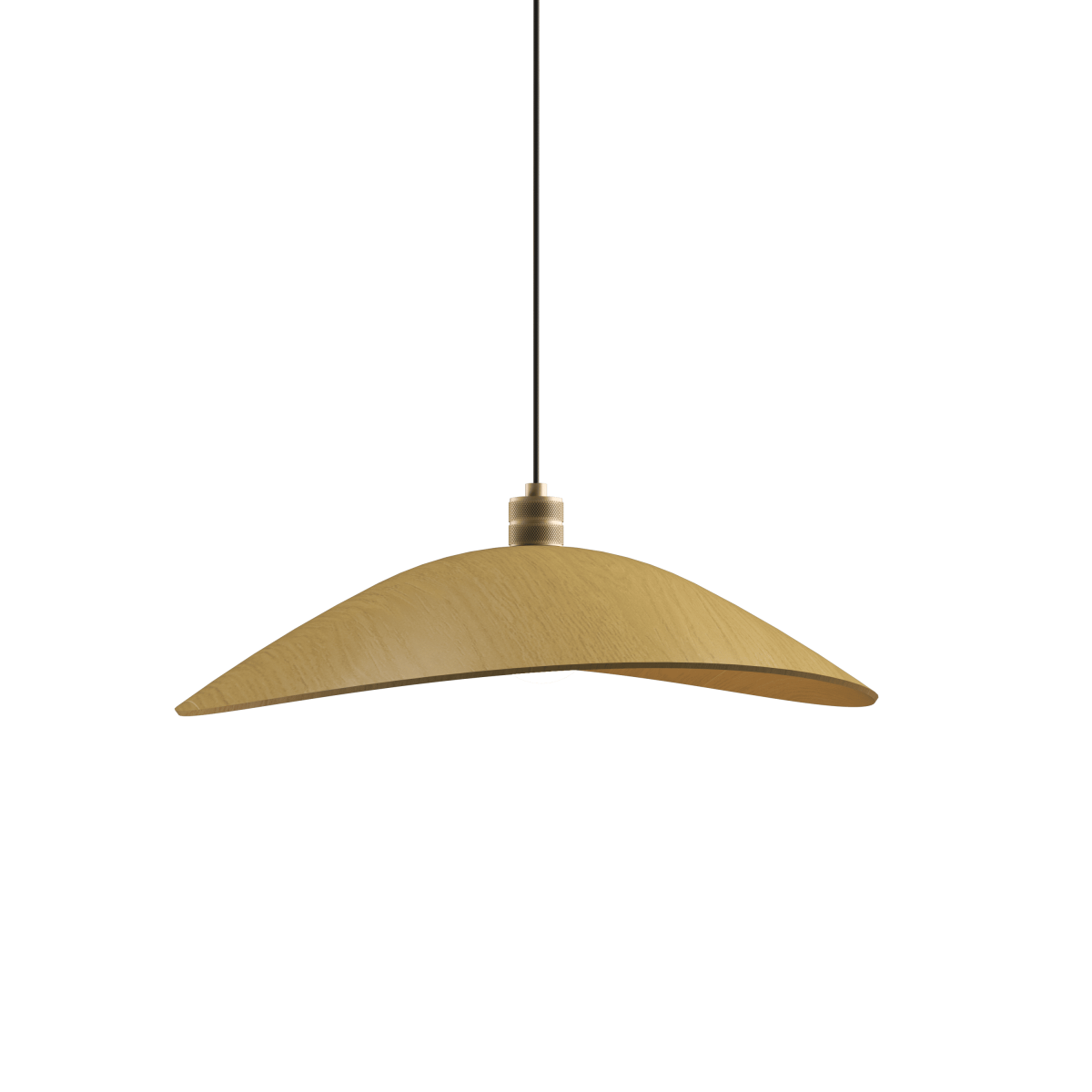 Accord Lighting 1546.49 Oyster Accord Suspension en or biologique
